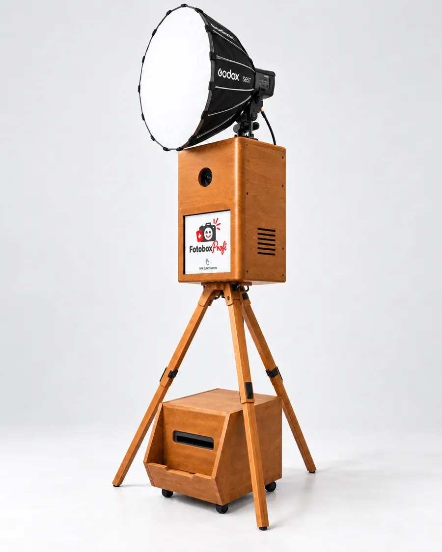 Profi Fotobox – Schräg rechts
