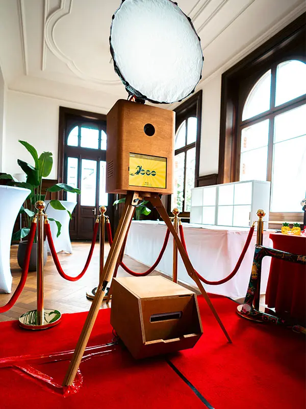 Profi Fotobox im Einsatz