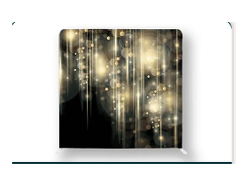 Fotobox-Hintergrund Lichtervorhang