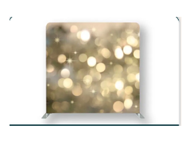 Fotobox-Hintergrund Gold Bokeh