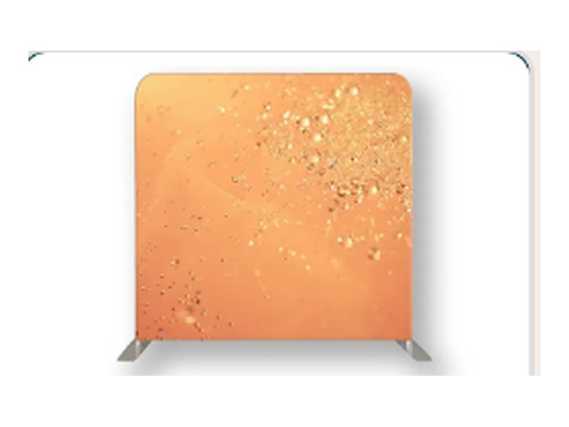 Fotobox-Hintergrund Rosé Glitzer