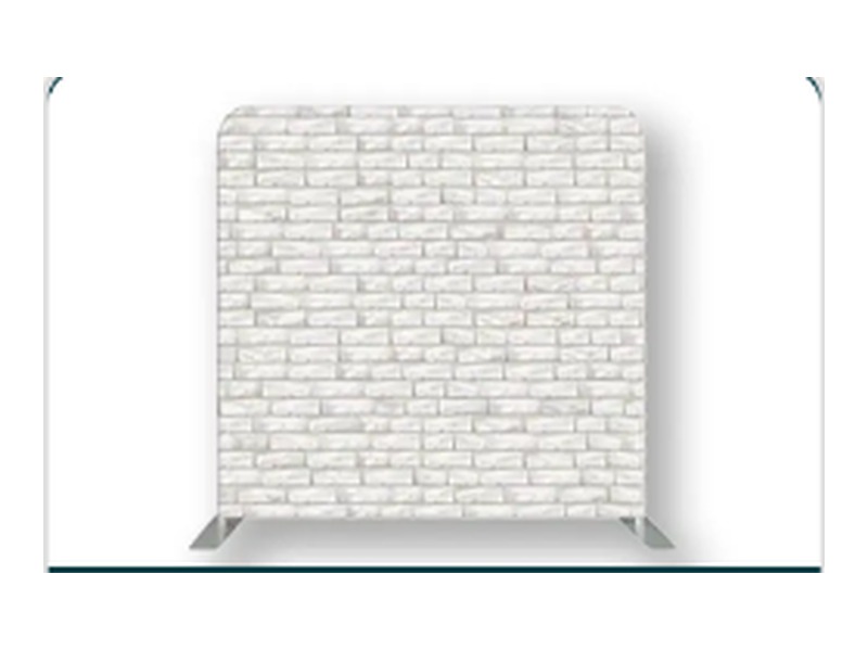 Fotobox-Hintergrund Weisse Backsteinwand